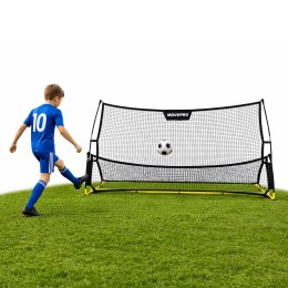 Rebounder trenażer piłkarski dwustronny do treningu strzałów 220x120 cm MOVEPRO