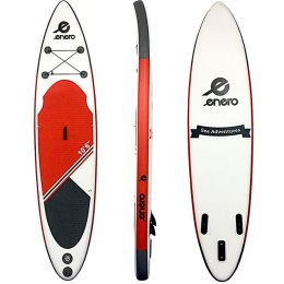 ZESTAW - DESKA SUP DMUCHANA 145KG 320X81X15CM ENERO