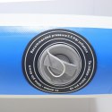 AIR TRACK MATERAC GIMNASTYCZNY MATA ŚCIEŻKA AKROBATYCZNA 300X100X15CM POMPKA ELEKTRYCZNA NIEBIESKA ENERO