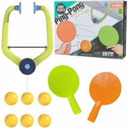 Ping Pong Podwieszany dla Dzieci i Dorosłych + 6 Piłek 2 Rakietki gra