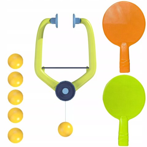 Ping Pong Podwieszany dla Dzieci i Dorosłych + 6 Piłek 2 Rakietki gra