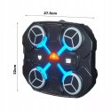 Tarcza Bokserska Muzyczna Bluetooth LED Smart Trening 3 Tryby Czarna