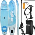 ZESTAW - DESKA SUP 150KG DMUCHANA ENERO 320x81x15CM