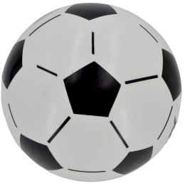 PIŁKA NOŻNA WINYLOWA BIEDRONKA SOCCER BIAŁO CZARNA 21CM 85G ENERO