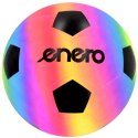 PIŁKA NOŻNA WINYLOWA RAINBOW 21CM 200G ENERO