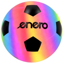 PIŁKA NOŻNA WINYLOWA RAINBOW 21CM 200G ENERO