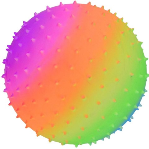 PIŁKA WINYLOWA JEŻYK RAINBOW 23CM 90G ENERO