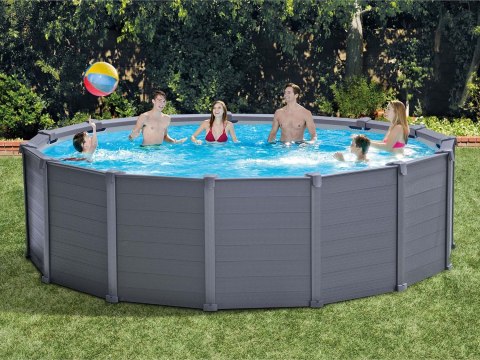Basen ogrodowy panelowy 478 x 124 cm 12w1 INTEX 26384