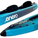KAJAK 2-OSOBOWY 426x84x21CM LAMINOWANY PVC NIEBIESKI ENERO
