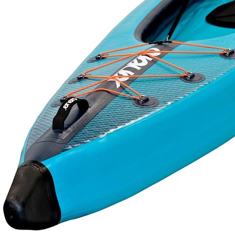 KAJAK 2-OSOBOWY 426x84x21CM LAMINOWANY PVC NIEBIESKI ENERO