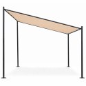Pergola ogrodowa tarasowa 3x3 m stalowa altana zadaszenie beżowa MultiGarden