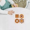 Drewniana Układanka Sorter Montessori Kształty Edukacyjna dla dzieci