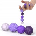 Magnetyczne kulki sensoryczne antystresowe z etui ADHD ASD SI 8 szt fiolet