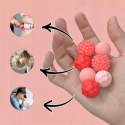 Magnetyczne kulki sensoryczne antystresowe z etui ADHD ASD SI 8 szt różowe