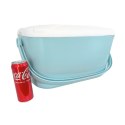 Lodówka ATLANTIC 20L Błękitna Kamai