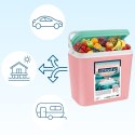 Lodówka ATLANTIC 24L Różowa Kamai