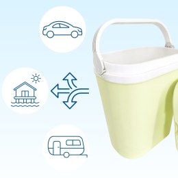 Lodówka GIOSTYLE 12L Różowa Kamai