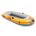 Ponton wędkarski Challenger 2os 200kg 236x114x41 cm pompka wiosła INTEX 66313