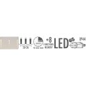 LAMPKI KURTYNA ŚWIETLNA SOPLE ZEW 72 LED CIEPŁY BIAŁY TIMER