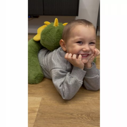 PLUSZAK OBCIĄŻENIOWY DLA DZIECI terapeutyczny sensoryczny Dinozaur 1,5kg