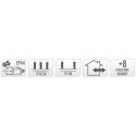 LAMPKI DRUCIKI GIRLANDA 120 LED MULTIKOLOR
