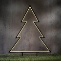 NEON CHOINKA 190 LED TIMER 8 FUNKCJI 53x75CM LUCA CIEPŁY BIAŁY