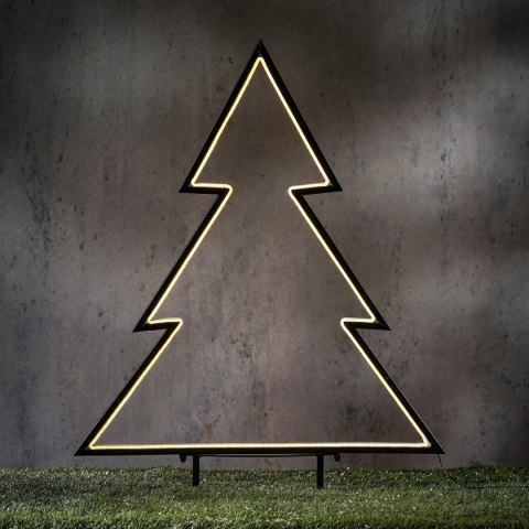 NEON CHOINKA 190 LED TIMER 8 FUNKCJI 53x75CM LUCA CIEPŁY BIAŁY