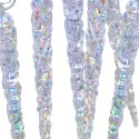SOPLE LODU OPALIZUJĄCE DEKORACJA WISZĄCA 17,5 CM 6 SZT