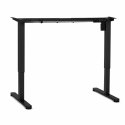 Stelaż biurka elektryczny regulacja wysokości 72-118 cm blat do 160 cm czarny ModernHome