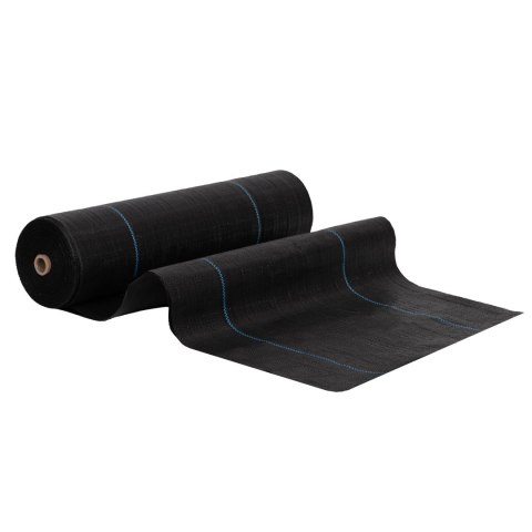 Agrowłóknina czarna agrotkanina UV 135g mata antychwastowa 1,6x100m kołki MultiGarden