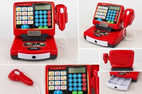 KASA FISKALNA DLA DZIECI Zabawka Elektroniczna z kalkulatorem