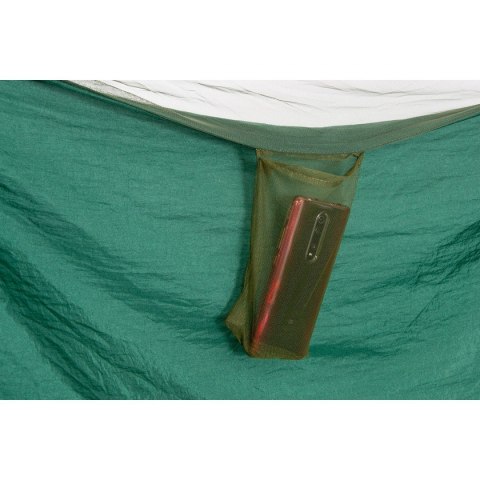 HAMAK TURYSTYCZNY 2 OSOBOWY 270X140CM Z MOSKITIERĄ ZIELONY