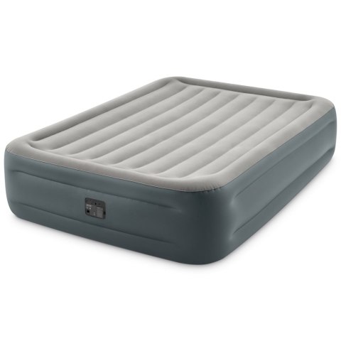 Duży dmuchany materac 203x152 cm z wbudowaną pompką INTEX 64126ND