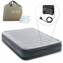 Materac łóżko do spania dwuosobowy z pompką automatyczną 191x137 cm INTEX 67768