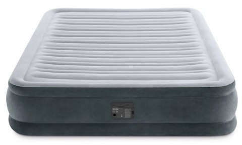 Materac łóżko do spania dwuosobowy z pompką automatyczną 191x137 cm INTEX 67768