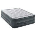 Materac łóżko do spania dwuosobowy z pompką automatyczną 203x152 cm INTEX 64418ND