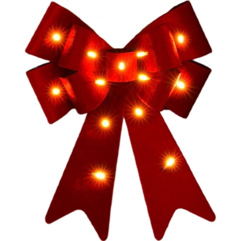 KOKARDA DEKORACYJNA 25CM LED