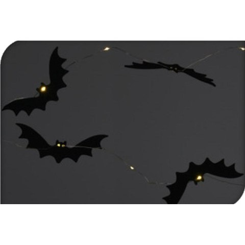 GIRLANDA HALLOWEEN NIETOPERZE 16LED