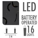 GIRLANDA HALLOWEEN NIETOPERZE 16LED