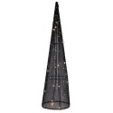 CHOINKA DEKORACYJNA LED 50CM CZARNA