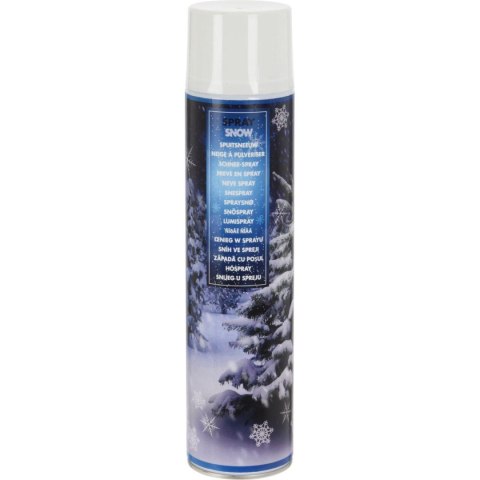 SZTUCZNY ŚNIEG W SPRAYU OZDOBNY NA CHOINKĘ OKNO 600ML