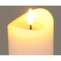 ŚWIECA DEKORACYJNA 70x100MM LED TIMER WHITE