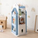 REGAŁ NA KSIĄŻKI OBROTOWY PÓŁKA DOMEK ORGANIZER POKÓJ DZIECIĘCY W360-2