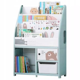 REGAŁ NA KSIĄŻKI PÓŁKA POKÓJ DZIECIĘCY POJEMNIK BS-11110-95