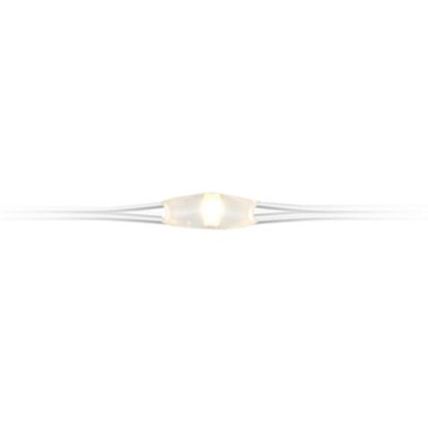 LAMPKI DRUCIKI NA BATERIE GIRLANDA 40 LED CIEPŁY BIAŁY FLASH