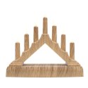 ŚWIECZNIK ADWENTOWY 15,5x3,2x13,5CM 7 LAMPEK ZASILANY NA BATERIE SOSNA