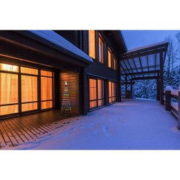 CHOINKA DEKORACYJNA 370LED RGB 210CM WHITE