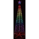 CHOINKA DEKORACYJNA 370LED RGB 210CM WHITE