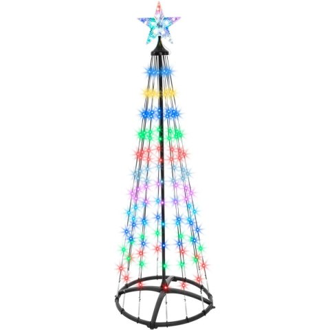 CHOINKA DEKORACYJNA 370LED RGB 210CM WHITE