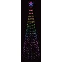 CHOINKA DEKORACYJNA 370LED RGB 210CM WHITE